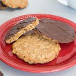 Homemade Chocolate Hobnobs - Kate's Sweets