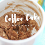 Coffee Cake Mug Cake - The Shirley Journey