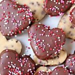 Chocolate Chip Cookie Dough Hearts (w/ Video) - In the Kids' Kitchen