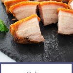 Crispy Roast Pork Belly in Air Fryer - Scruff & Steph