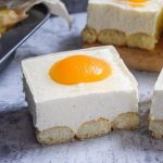 No Bake Fried Egg Cake - so delicious and easy to make.