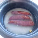 Steamed Chinese Sausage & Rice (Rice Cooker) | Thailand 1 Dollar Meals