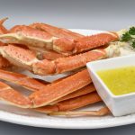 Snow Crab Legs With Garlic Butter · Major Gates