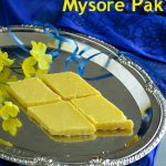 Spicy Treats: Mysore Pak Recipe / Soft Ghee Mysore Pak - Easy Diwali Sweet