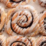 Spiced eggnog sourdough cinnamon rolls • Cook Til Delicious