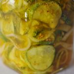 Microwave Bread and Butter Pickles - The Memorable Kitchen