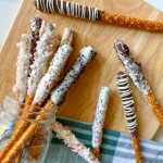 Chocolate-Dipped Pretzels - Live Love Gracefully