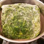 Easy Creamed Spinach (serves 4) / The Grateful Girl Cooks!