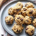 Banana Peanut Butter Oat Chocolate Chip Cookies (Gluten-Free)