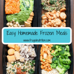 How to Make Homemade Frozen Meals