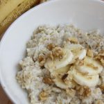 Egg White Oatmeal in the Microwave