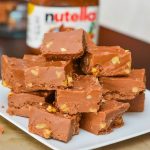 5-Minute Microwave Nutella Fudge - Layers of Happiness