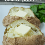 10-minute microwave baked potatoes - Family Food on the Table