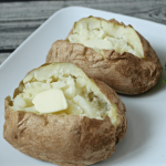 10-minute microwave baked potatoes - Family Food on the Table