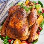 The Best Garlic Butter Thanksgiving Turkey (video) - Tatyanas Everyday Food