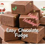 Quick and Easy Chocolate Fudge Recipe - Falafel Recipe