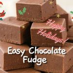 Quick and Easy Chocolate Fudge Recipe - Falafel Recipe