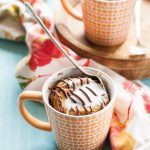 Banana Nutella Molten Lava Mug Cakes - The Kitchen McCabe