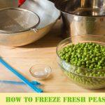 How to Blanch and Freeze Peas - Kali Mirch - by Smita