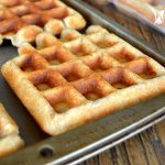 How to freeze homemade waffles