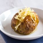 How to make a perfect baked potato (with a time saving trick!)