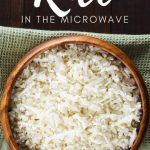 How to Microwave Rice – Microwave Oven Recipes