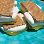 Lemon S'mores #Recipe for Campfire or Microwave - Trisha Dishes