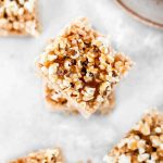 The Best Rice Krispie Treats - Salted Caramel Popcorn