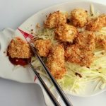Oil Free No Fry Popcorn Chicken - Qiu Qiu Food - Simple Recipes