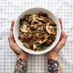 Pearl Barley, Mushroom & Lentil Risotto, 44p – Jack Monroe