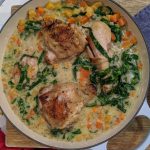 Creamy Mustard Chicken With Root Veg, 48p [A Girl Called Jack] – Jack Monroe