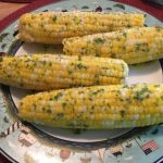 Jersey Corn with Garlic-Chive Butter • Heavenly Homemade Cooking