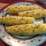 Jersey Corn with Garlic-Chive Butter • Heavenly Homemade Cooking