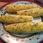 Jersey Corn with Garlic-Chive Butter • Heavenly Homemade Cooking