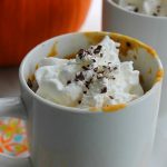 Chocolate Chip Pumpkin Mug Cake - The Bitter Side of Sweet