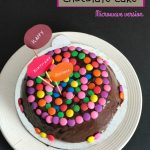 Eggless Chocolate Cake microwave version - Ribbons to Pastas