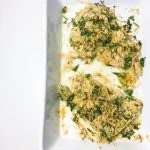 Lemon and Parsley Crispy Baked Cod