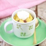 Microwave Bread & Butter Pudding in a Mug | Bigger Bolder Baking