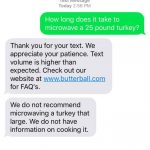Moms react: How long does it take to microwave a 25lb. turkey