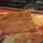 Easy Low Carb Crackers - Table and a Chair