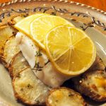 Lemon Cod with Crispy Potatoes – Gravel & Dine