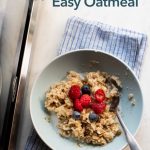 Microwave Oatmeal Recipe EASY 4 Minute Breakfast | Best Recipe Box