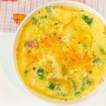 Microwave Omelette Recipe (Ham, Bell Pepper, Cheese) - Dorm Room Cook