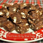 Microwave Rocky Road Fudge / The Grateful Girl Cooks!