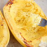 Microwave Spaghetti Squash with Sage-Browned Butter and Toasted Walnuts -  Two Healthy Kitchens