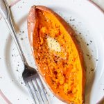 How to Microwave a Sweet Potato - The Almond Eater