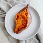 Easiest Microwave Sweet Potato Recipe - It's a Veg World After All®