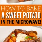 Microwave sweet potato recipe - delicious microwave sweet potatoes