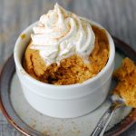 Microwave Pumpkin Mug Cake Recipe - The Gunny Sack