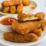 Mozzarella Cheese Sticks - Kali Mirch - by Smita